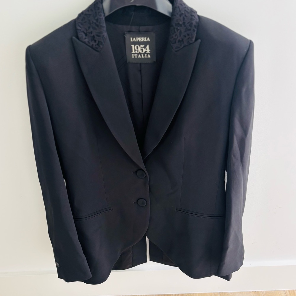 La Perla Black Women's 1954 Blazer Size 6